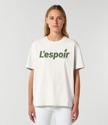Imprimé "L'espoir" T-shirt unisexe 3
