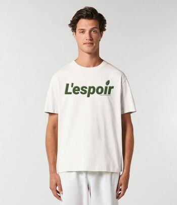 Imprimé "L'espoir" T-shirt unisexe 3