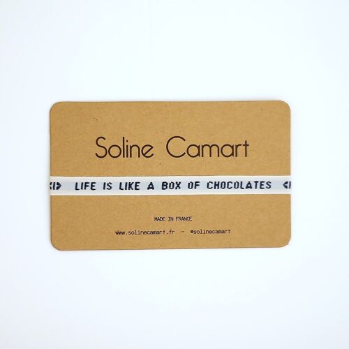 LIFE IS LIKE A BOX OF CHOCOLATES - Sans charm