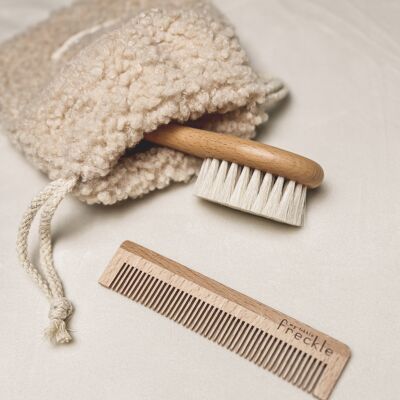 Coffret cadeau brosse à cheveux pour bébé