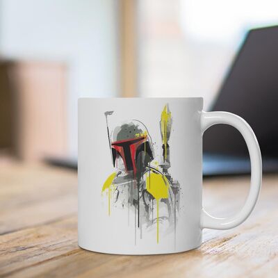 Taza pintada Boba pop