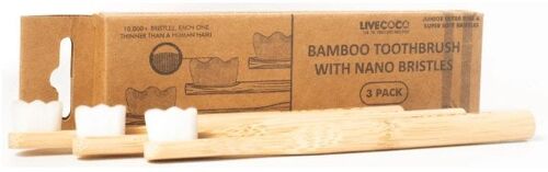 Bamboo Toothbrush (Nano Bristles for Kids)
