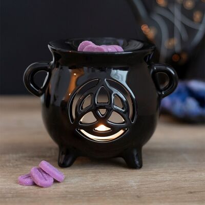 Triquetra Cauldron Oil Burner