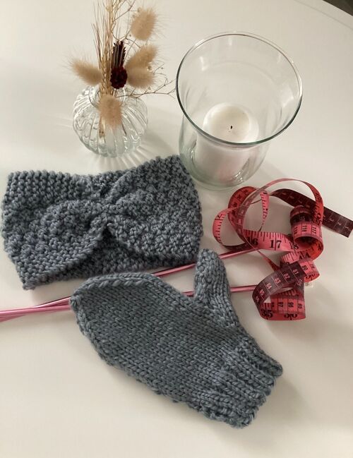 Buy wholesale Wool headband - Louise storm - headband made in France