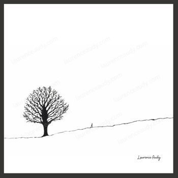 AFFICHE DESSIN POETIQUE ARBRE N°04 1