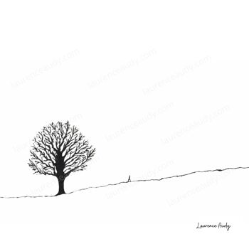 AFFICHE DESSIN POETIQUE ARBRE N°04 4