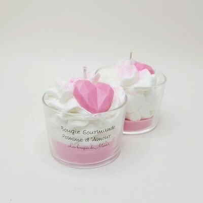 Gourmet-Kerze Candy Apple Pink