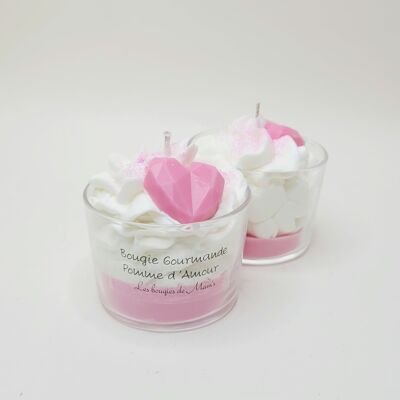 Pink Candy Apple Gourmet Candle