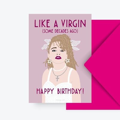 Postkarte / Virgin