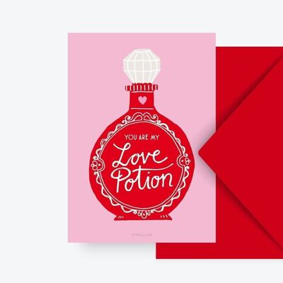 Postkarte / Love Potion