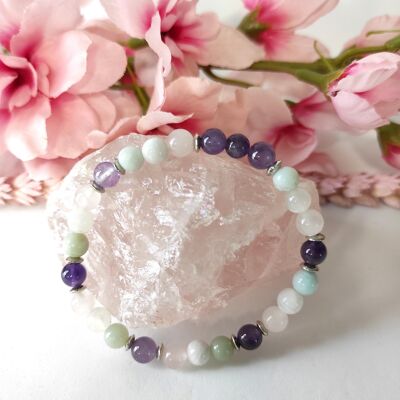 Serenity Lithotherapy bracelet in natural stones