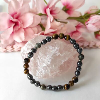 Strength and Vitality Lithotherapy bracelet in natural stones