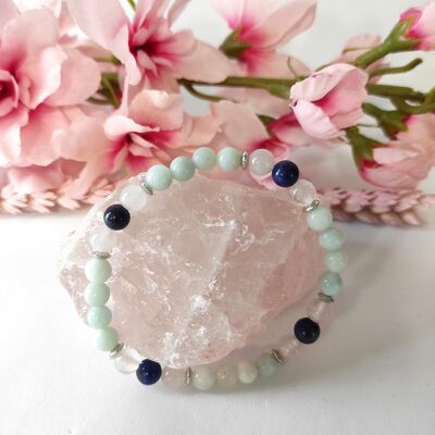 Pulsera de litoterapia calcinable en piedras naturales