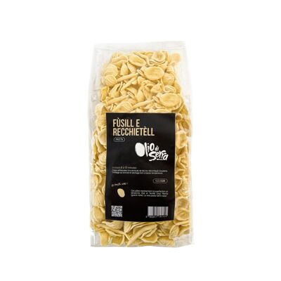 Pasta con sémola de trigo duro - Fusill e Recchietell (500g)