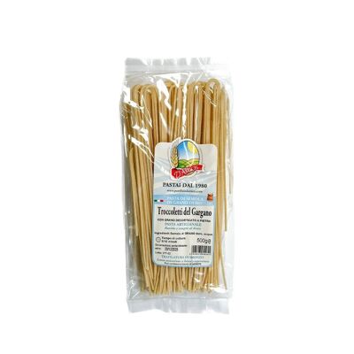 Pasta con semola di grano duro - Troccoletti del Gargano (500g)