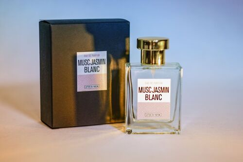 Eau de parfum 50ml Musc Jasmin Blanc
