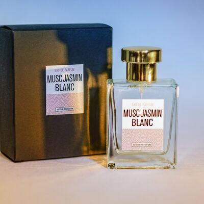 Eau de parfum 50ml Musc Jasmin Blanc