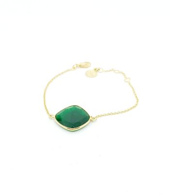 Parure de Bijoux Elégance Quartz Vert 6