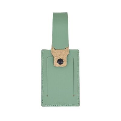 Luggage Tag - Recycled Leather