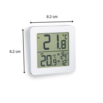 Thermomètre intérieur et extérieur numérique Fackelmann Tecno 2