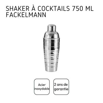 Shaker à cocktails en inox 750 ml Fackelmann Bar Concept 8