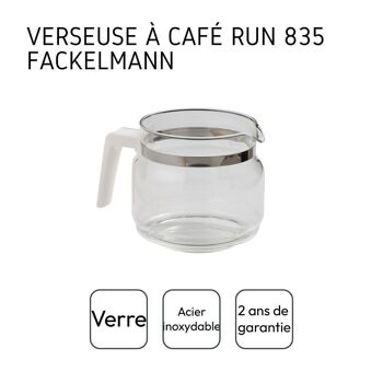 Verseuse à café compatible avec cafetière Run 835 Fackelmann 2