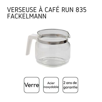 Verseuse à café compatible avec cafetière Run 835 Fackelmann 6