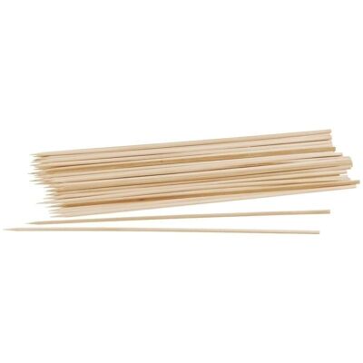 35 wooden skewers 30 cm Fackelmann Barbecue