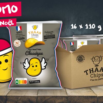 Weihnachtsaktion: Plain Chips 110 gr „Classic“