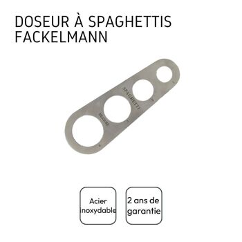 Ustensile de dosage des spaghettis en inox Fackelmann Divers 3
