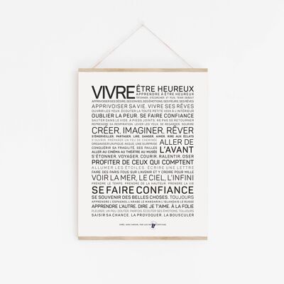 Affiche Vivre - A2