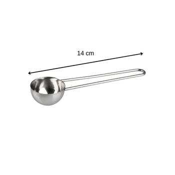 Cuillère doseuse à café inox environ 8gr Fackelmann Petit Déjeuner 8