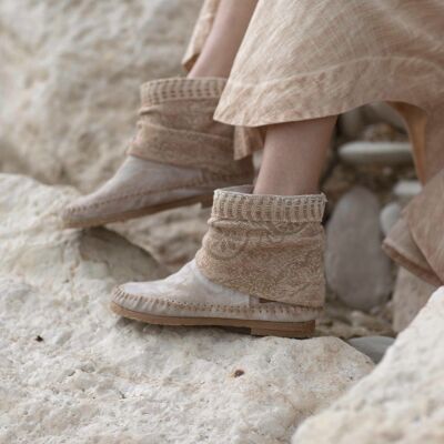 I YUTA SUEDE - WOMEN'S ANKLE BOOTS