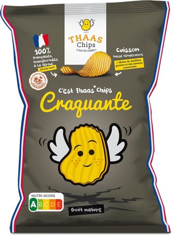 Chips Nature 110 gr "Craquante" 2
