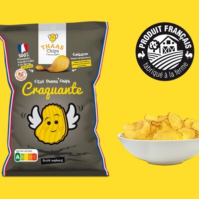 Chips Nature 110 gr "Craquante"