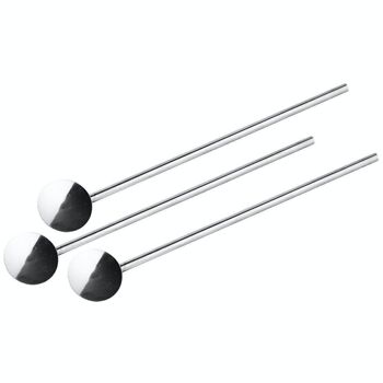 Lot de 3 cuillères à paille réutilisables Fackelmann Bar Concept 6