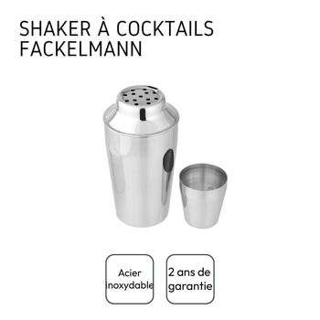 Shaker à cocktails en inox 400 ml Fackelmann Bar Concept 2