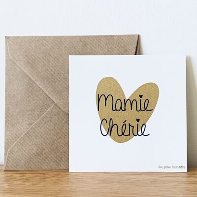 Carte - Mamie Chérie