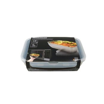 Lunch box inox avec couvercle à clips 1000 ml Fackelmann Move 5