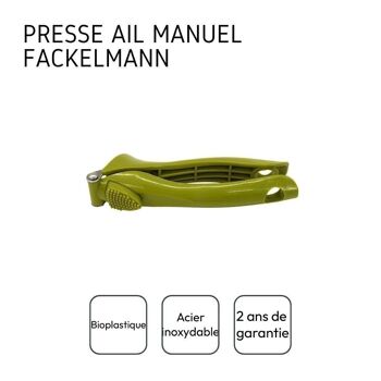 Presse ail manuel Fackelmann Gamme Zéro 7