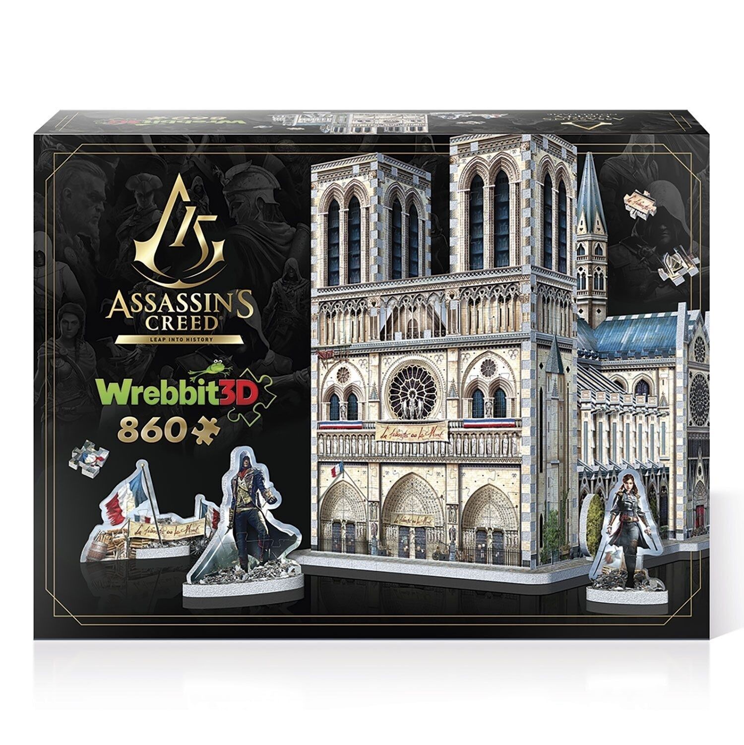 ASSASSIN'S CREED - UNITY - NOTRE-DAME 860 pz. Puzzle 3D