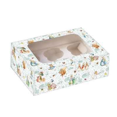 Beatrix Potter™ Peter Rabbit™ Cupcake-Box für 6 Cupcakes
