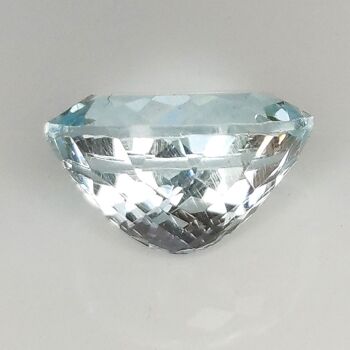 Aigue-marine 5.05ct taille ovale 12.1x10.0mm 6