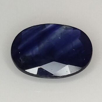 Saphir Bleu 1.65ct taille ovale 8.9x6.9mm 4