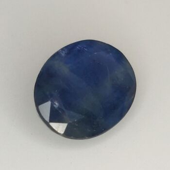 Saphir Bleu 2.77ct taille ovale 9.4x7.4mm 5