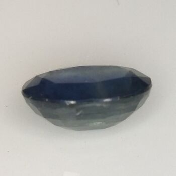 Saphir Bleu 2.77ct taille ovale 9.4x7.4mm 6