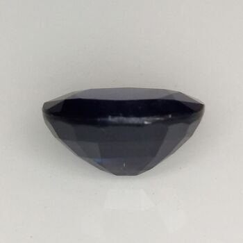 Saphir Bleu 3.58ct taille ovale 9.8x8.0mm 7