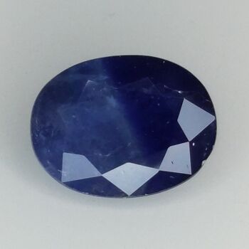 Saphir Bleu 1.96ct taille ovale 8.9x6.8mm 4