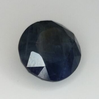 Saphir Bleu 4.56ct taille ovale 10.9x8.9mm 5