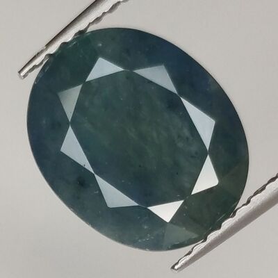 4,37 ct Blauer Saphir im Ovalschliff, 10,7 x 8,7 mm